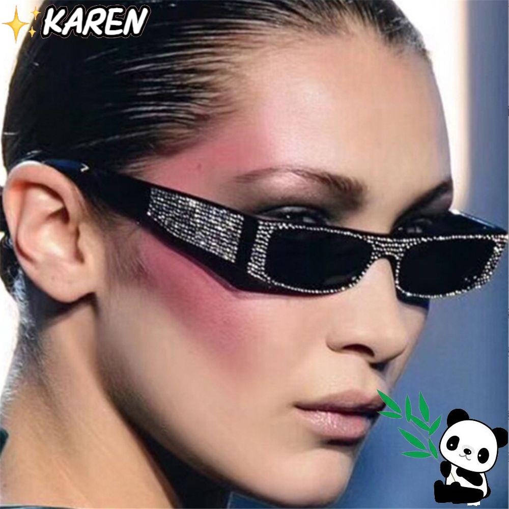 Kính Mát Hình Chữ Nhật Chống Tia UV400 Phong Cách Vintage