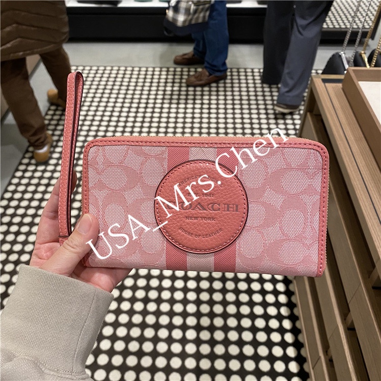 Ví COACH, ví đựng xu, ví dài đích thực có bằng chứng mua hàng