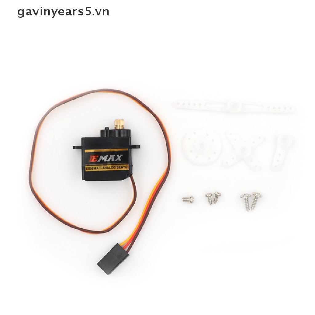 1 Bánh Răng Kim Loại Mini ES08MAII 12g Analog Servo 1.8KG 0.12sec ES08MA