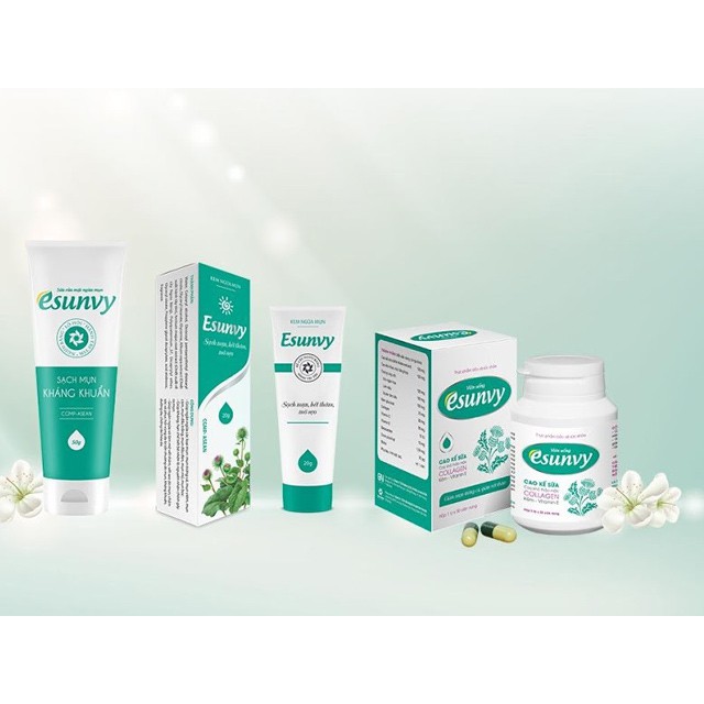 [Sẵn] Viên uống ngừa mun Esunvy - chiết xuất Thảo dược  Chĩnh Hãng | BigBuy360 - bigbuy360.vn
