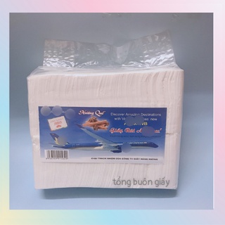 Khăn giấy rút, giấy ăn hương quế bịch nặng 1kg