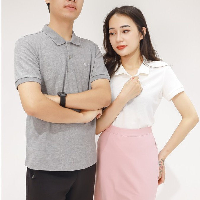 Áo polo nam cổ bẻ phối UCO vải cotton cá sấu cao cấp, chuẩn form, sang trọng lịch sự màu xanh,navy, ghi 𝟬𝟰𝟵𝟴- 𝗘𝗠𝗦𝗣𝗢