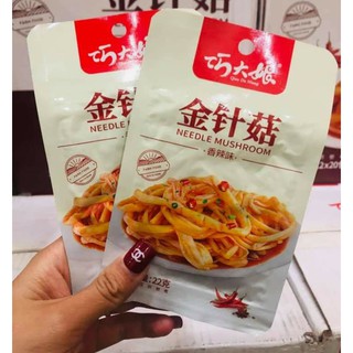 NẤM KIM CHÂM SỐT CAY GÓI 22GR