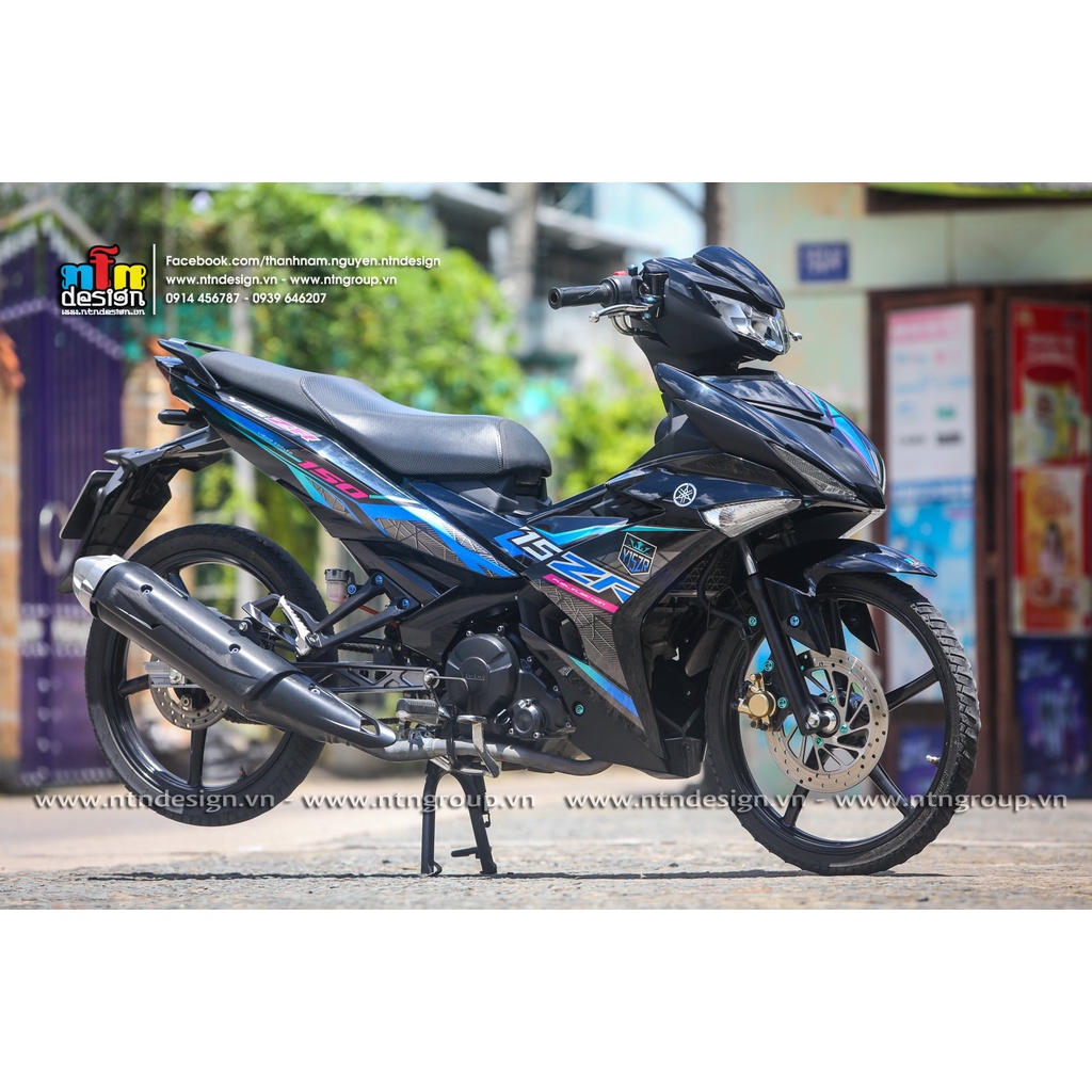 Tem rời exciter 150 7 màu , tem 3 lớp cao cấp ,ảnh thực tế