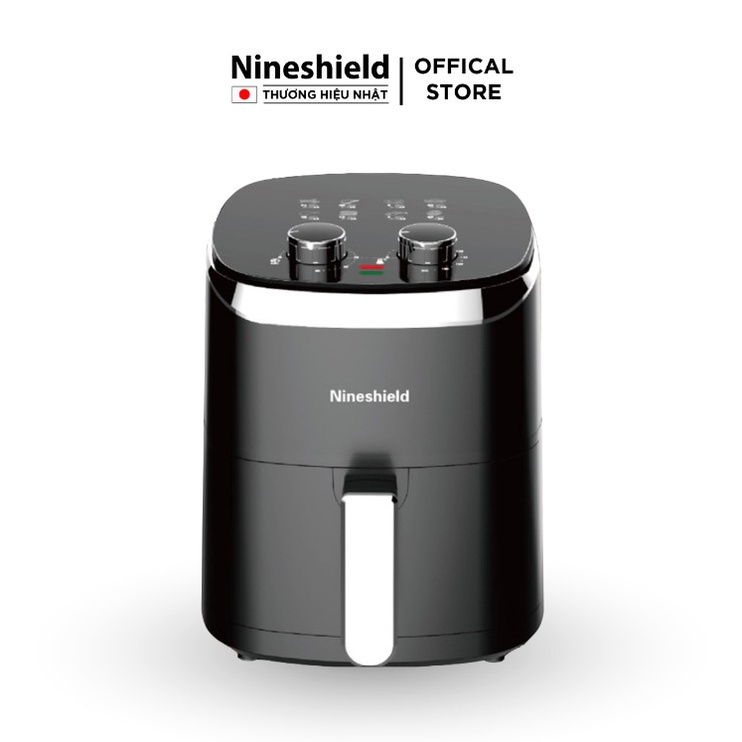 [Mã ELHADEV giảm 4% đơn 300K] Nồi Chiên Không Dầu Nineshield 5,2L KB-5002M