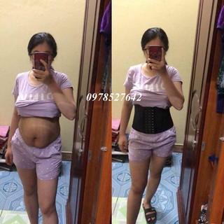 Đai nịt bụng latex 25 xương Hi Lạp