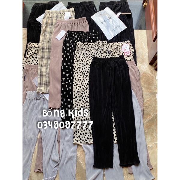 Quần Tăm Bé Gái Ống Côn