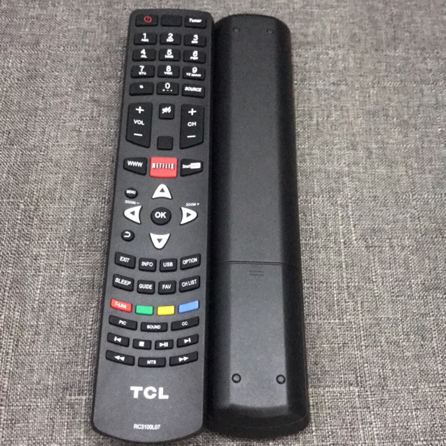 Remote tivi TCL- cam kết chính hãng