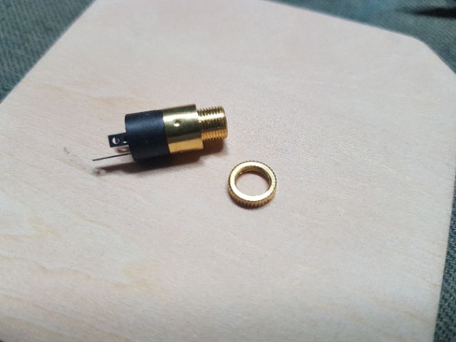 Jack audio 3.5 mm mạ vàng