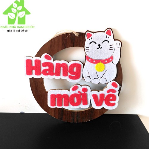 Bảng gỗ decor trang trí SHOP  Mẫu BM_049 HÀNG MỚI VỀ