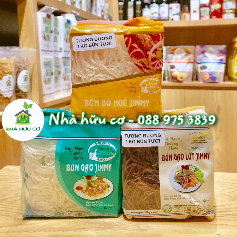 Tổng hợp: Bún gạo/bún khô và Bún lứt Jimmy - Date: 11/2024 - Nhà hữu cơ