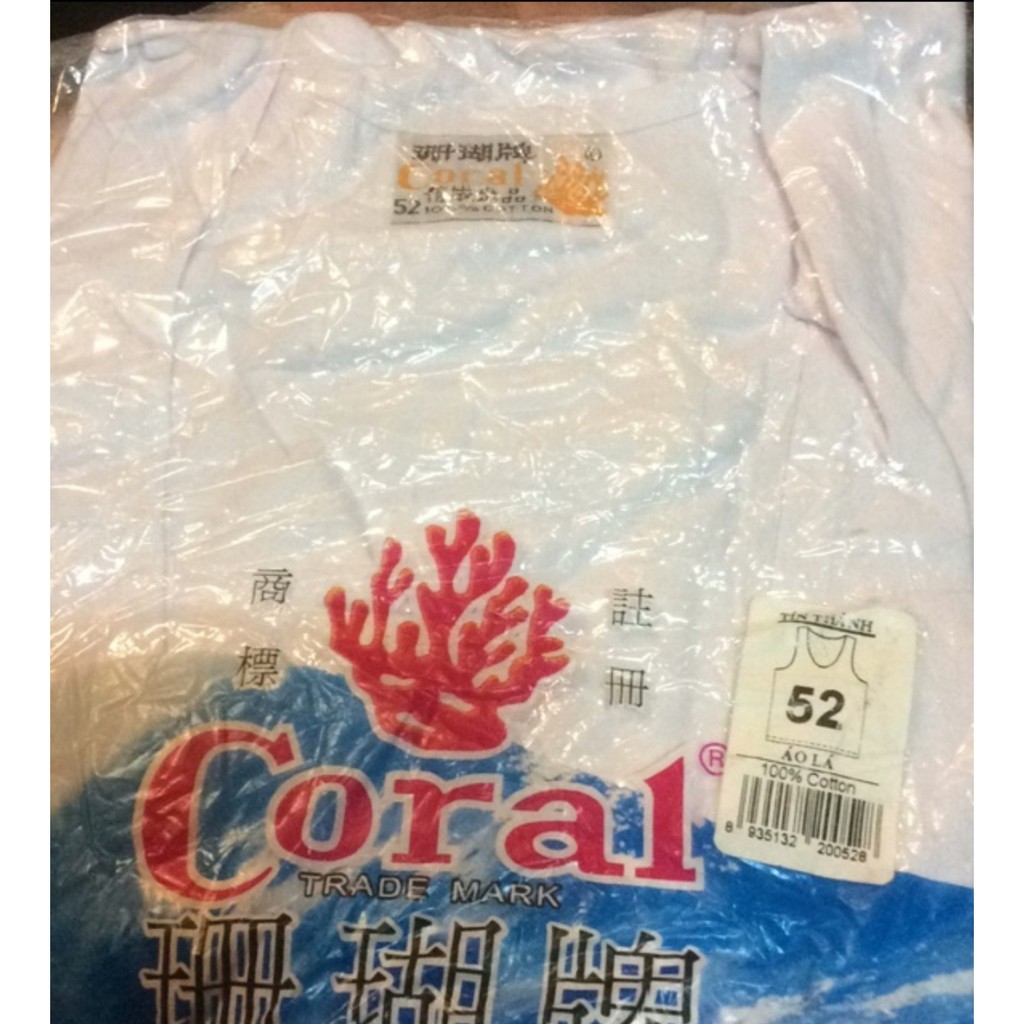 Áo thun lót Coral có tay