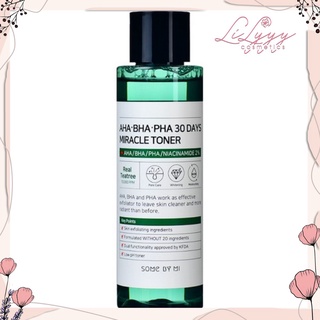 🔥 [ SIÊU HOT ] Nước Hoa Hồng Ngừa Mụn SOME BY MI AHA-BHA-PHA 30Days Miracle Toner ..💥
