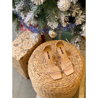 Giày sandal quai đá gót nhọn 7cm