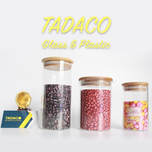 Hũ thủy tinh nắp gỗ Đủ Size | FREE SHIP 50k