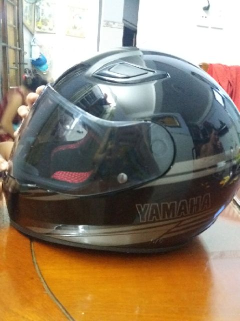 mũ bảo hiểm Fullface yamaha nk theo xe R15 V3 từ indonesia ( đen bóng)