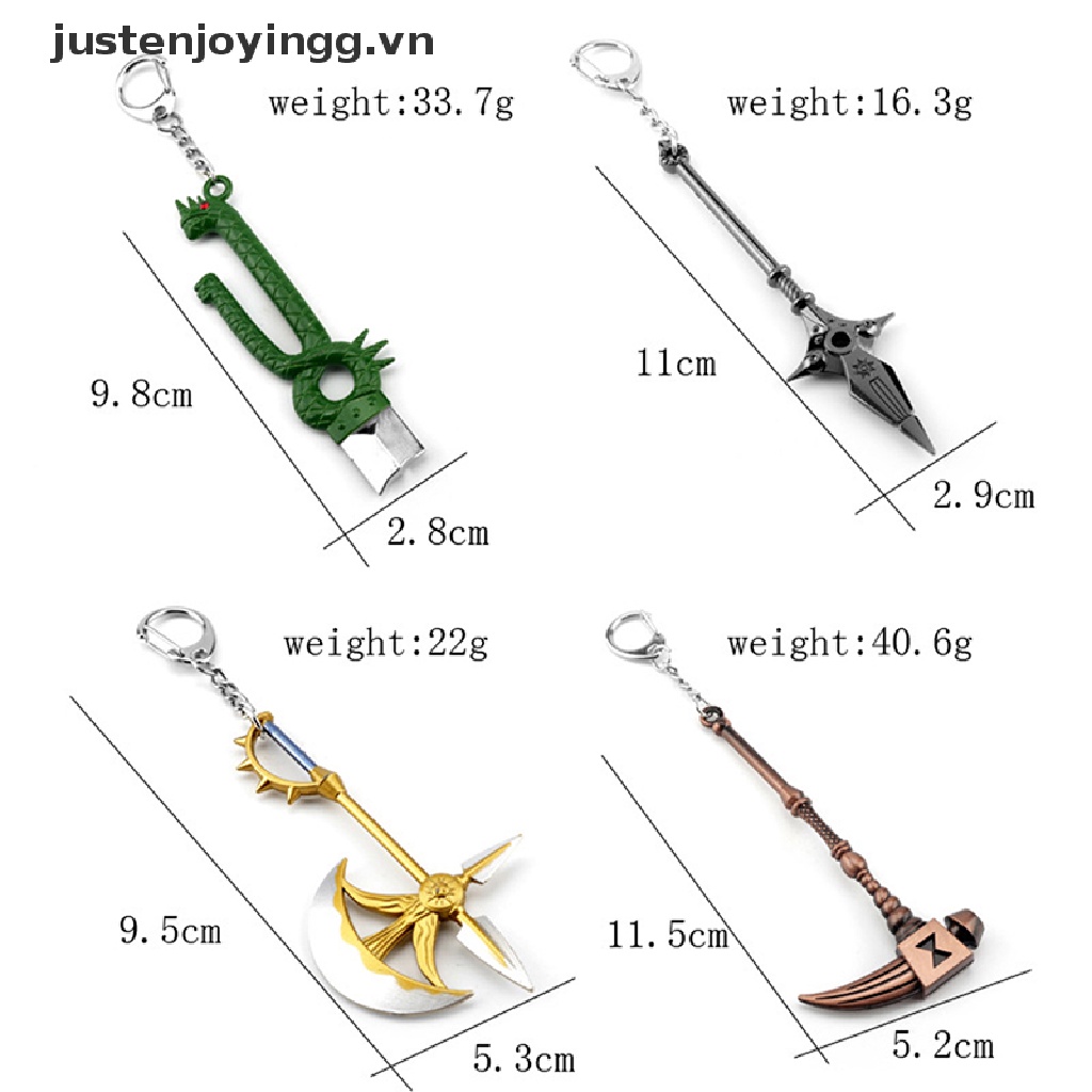 (x Bán Chạy &amp; Hàng Có Sẵn x Nhân Vật Escanor Rhitta anime The Seven Deadly Sins Weapon