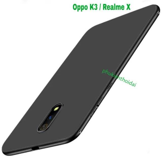 Ốp lưng Realme X / Oppo K3 dẻo TPU siêu mỏng ôm khít máy