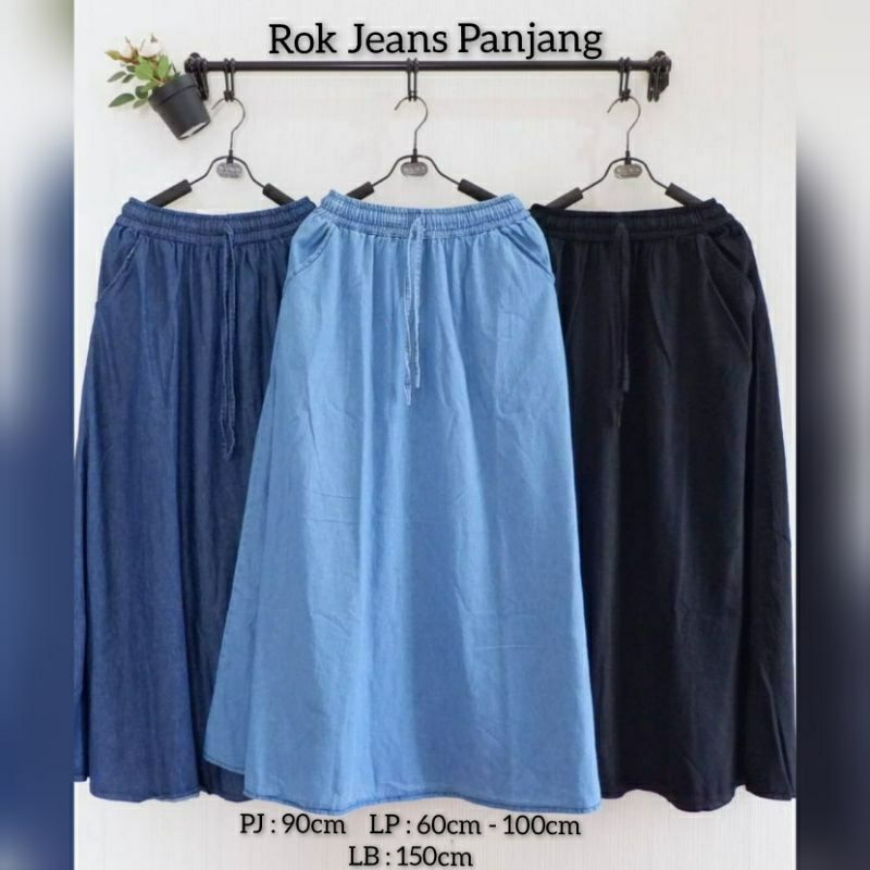 Quần Yếm Jeans Dài Chân Váy Jeans Thời Trang Cho Nữ