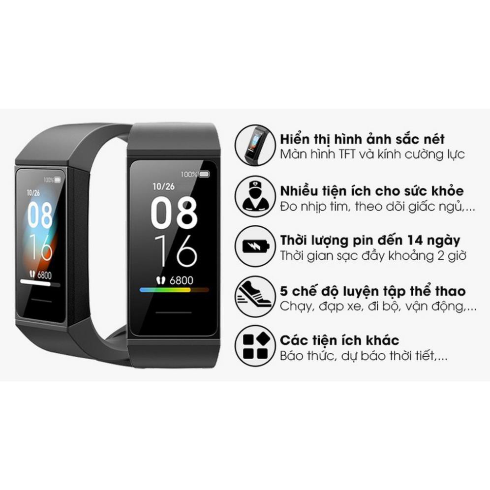 [ Digiworld ] Vòng đeo tay thông minh Xiaomi Miband 4C - Hàng chính hãng - BH 12 tháng