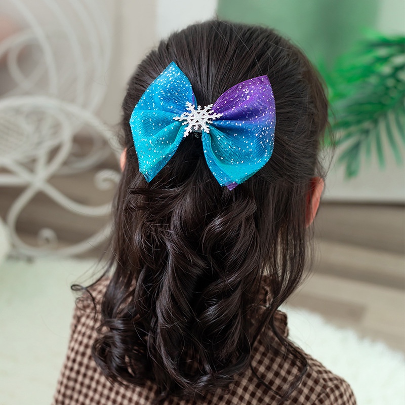 Set phụ kiện tóc vương miện và đũa phép công chúa Elsa tùy chọn cho bé