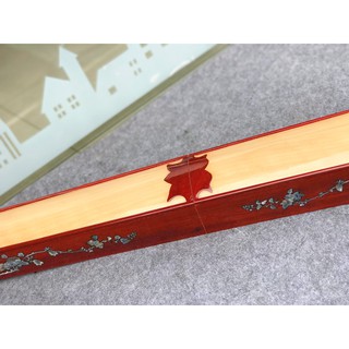 Đàn bầu gỗ hương đỏ khảm hoa gấp gọn