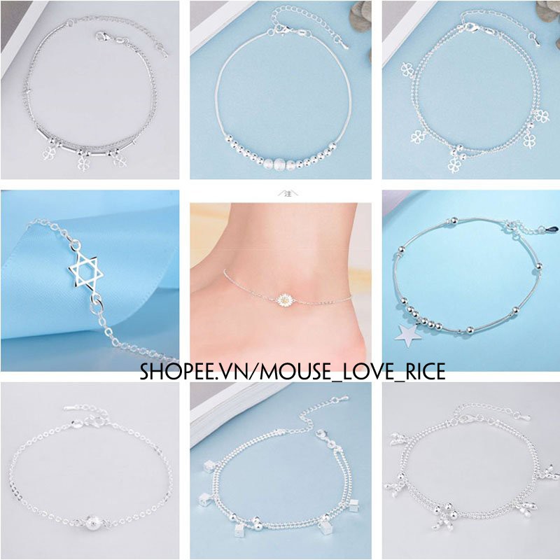 lắc chân nữ nhiều mẫu đơn giản phụ kiện trang sức style hàn quốc - molori | BigBuy360 - bigbuy360.vn
