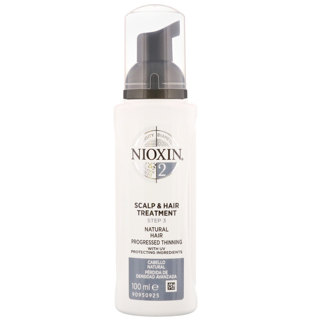Tinh chất kích thích mọc tóc Nioxin Scalp &amp; Hair Treatment System 2 100ml (New 2019)