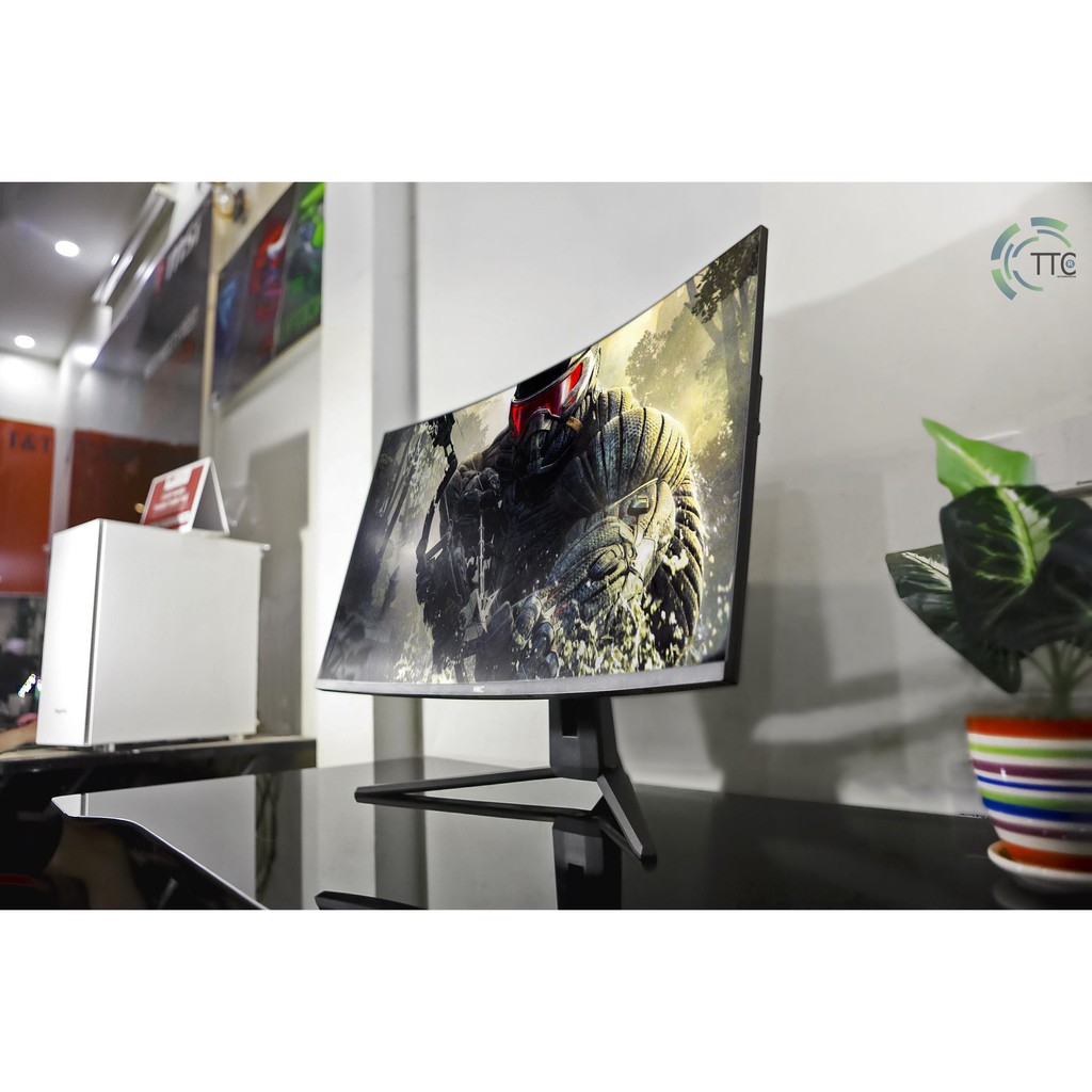 Màn Hình 32 inch cong 165hz Full HD mã HKC GX32  newbox 100%