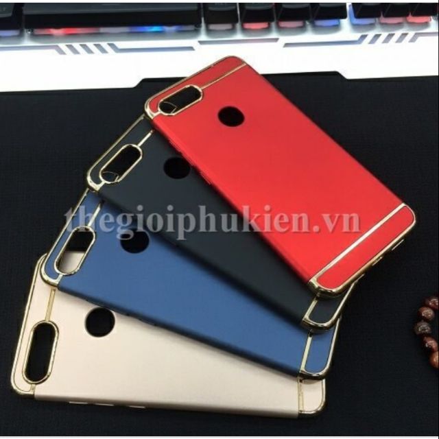 Ốp lưng 3 mảnh Plastic 360 cho xiaomi mi 8 lite