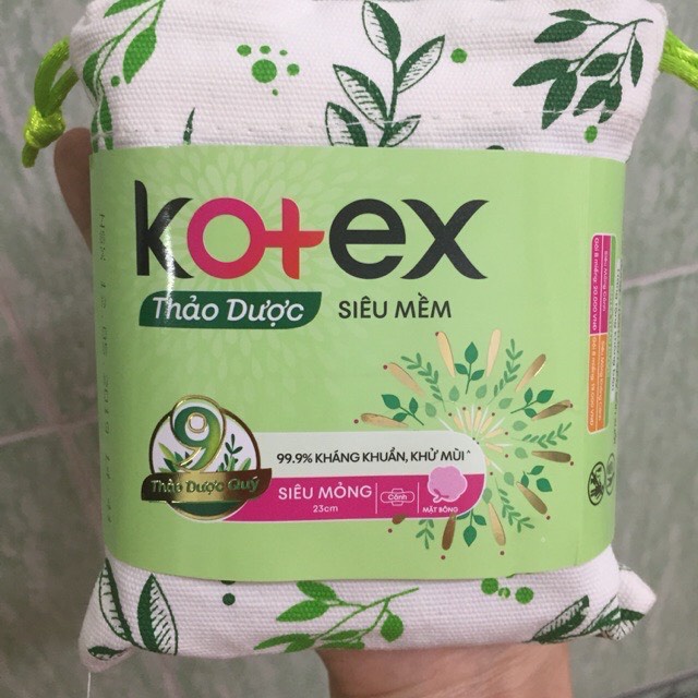 1 túi vải  Kotex