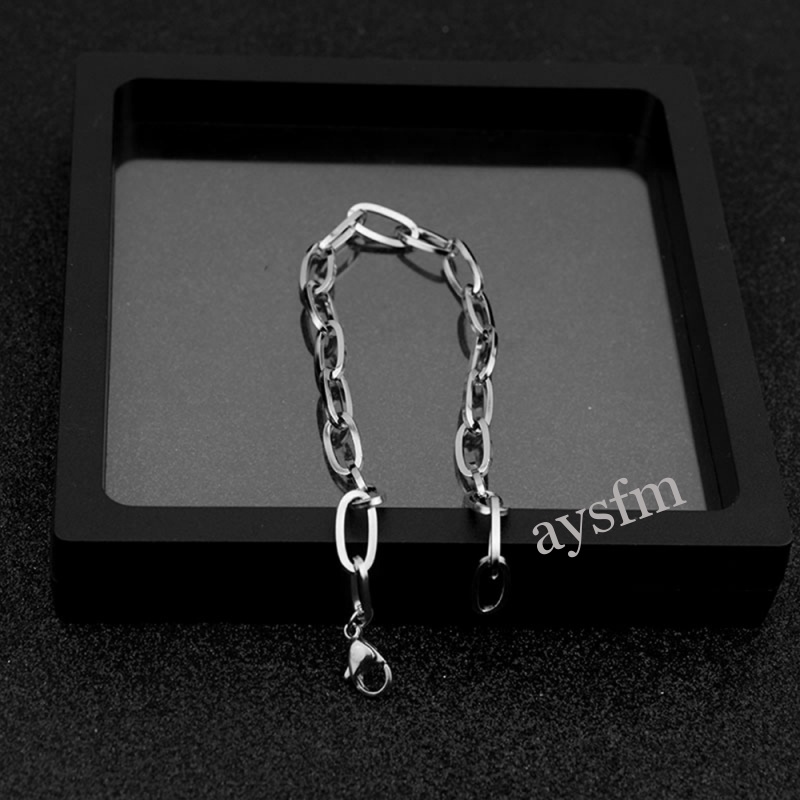 Vòng Tay Mạ Bạc Đơn Giản Phong Cách Hàn Quốc Độc Đáo Cho Nam Và Nữ