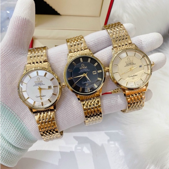 Đồng hồ nam dây thép không gỉ OMEGA chống nước , dây đúc đặc , chống gỉ | BigBuy360 - bigbuy360.vn
