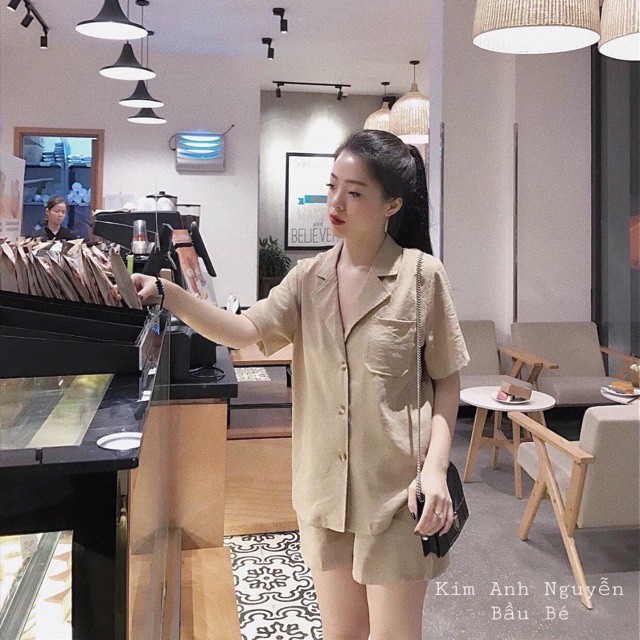 Về thêm mẫu mới Sét đũi áo vest cộc - quần đùi