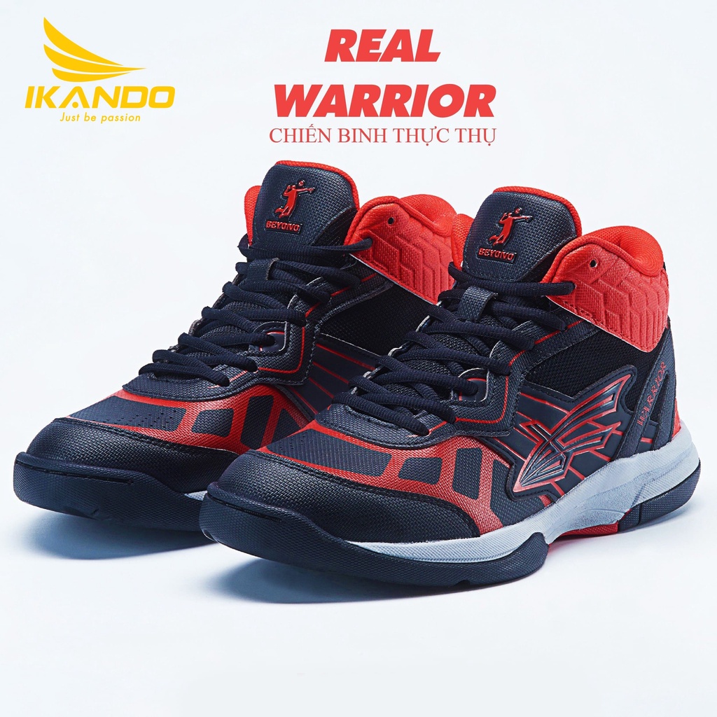 Giày Bóng Chuyền BEYONO WARRIOR, Đế Cao Su Chuyên Sân Bê Tông - Các màu