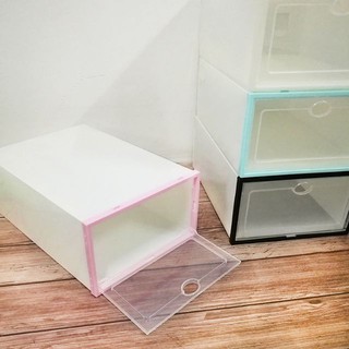 Hộp đựng giày bằng nhựa, nắp trong suốt tiện lợi