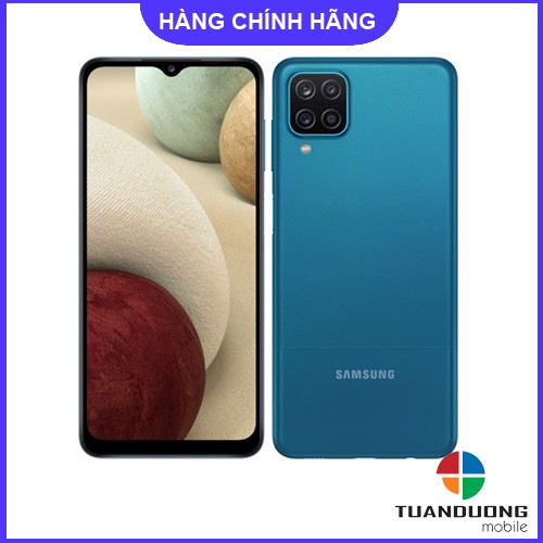 [Mã SKAMPUSH9 giảm 10% đơn 200K] Điện thoại Samsung Galaxy A12 (4GB/128GB) Bảo Hành Chinh Hãng Hàng