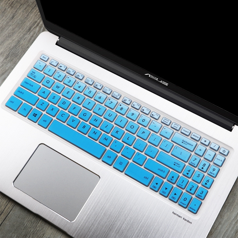 Miếng Dán Bàn Phím Silicon Siêu Mỏng Cho Asus Yx570U Nx580Vd 15.6 Inch