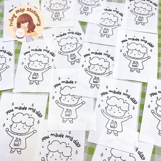 Set 20 sticker dán hộp gói hàng