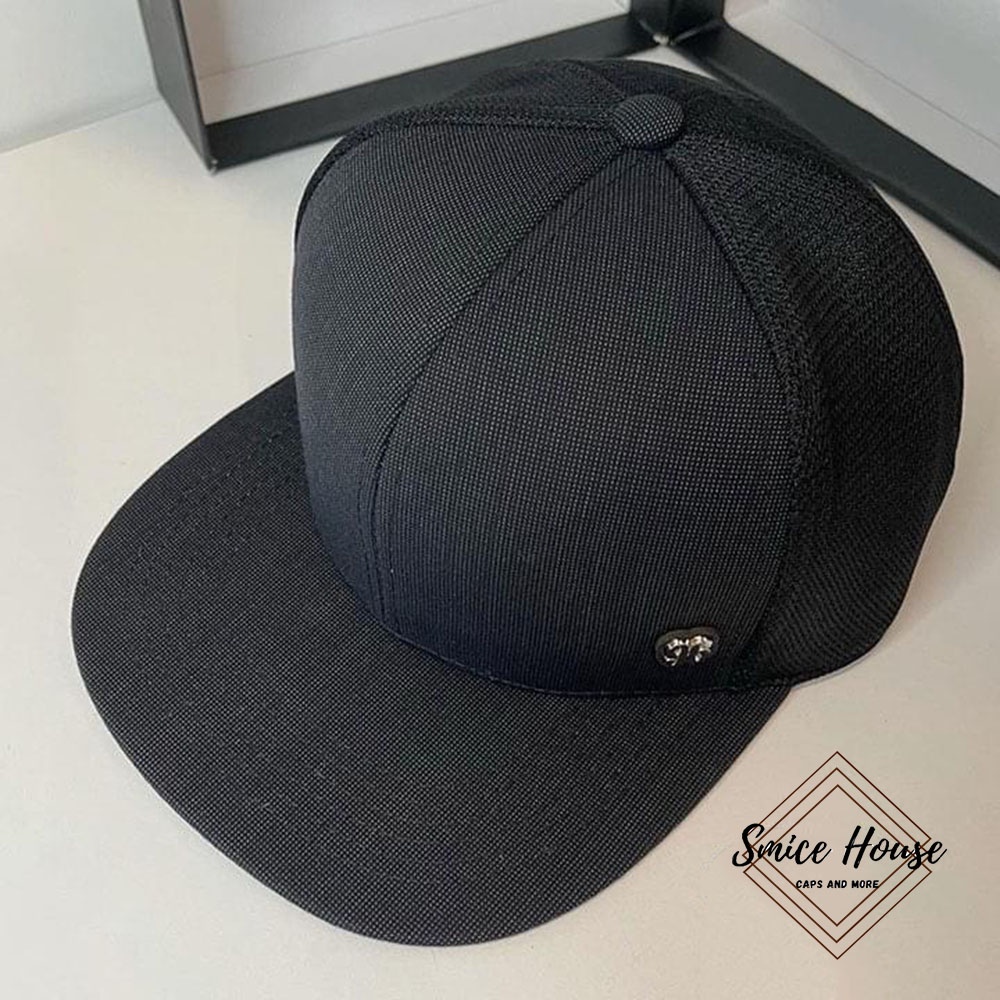 Nón snapback phối lưới khóa bấm thời thượng