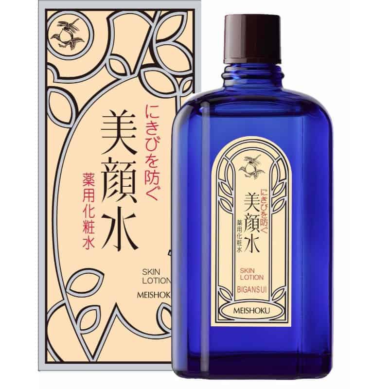 Nước hoa hồng Hỗ Trợ Giảm  mụn Bigansui Medicated Skin Lotion Meishoku 90ml