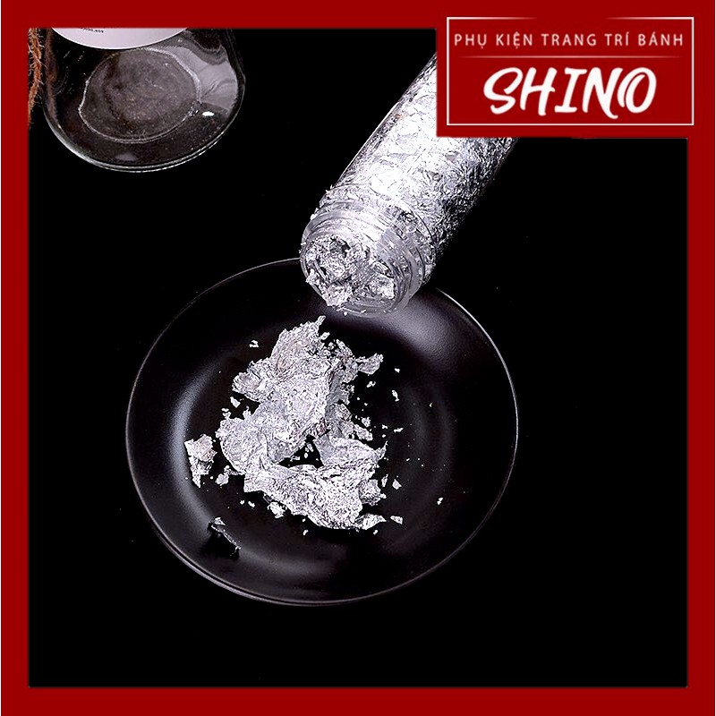 Bạc lá trang trí bánh sinh nhật (hộp 2 gram)
