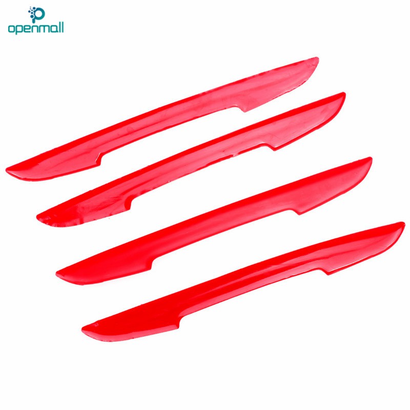 Set 4 nhãn dán cửa xe hơi chống va chạm tiện dụng