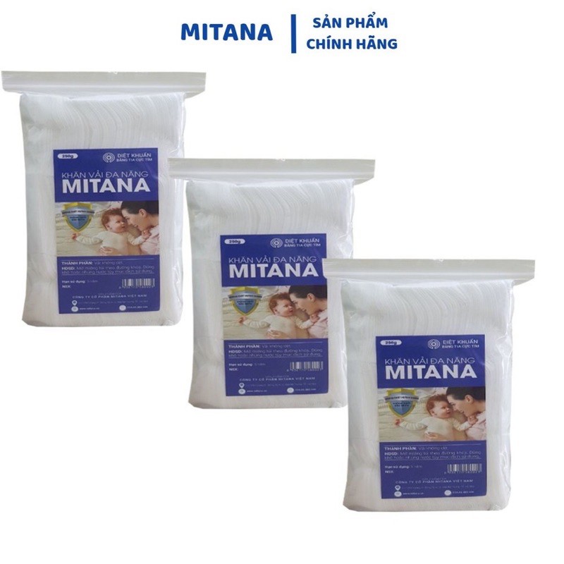 Khăn vải khô đa năng Mitana 250g