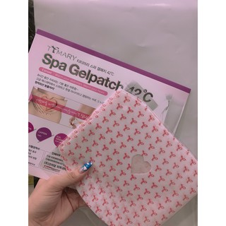 Miếng dán tan mỡ bụng tymary spa gelpatch 42°c