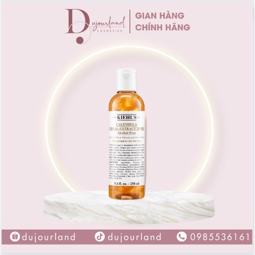 Nước Hoa Hồng Hoa Cúc Kiehl’s Calendula Herbal Extract Alcohol-Free Toner 40ml / 250ml / 500ml