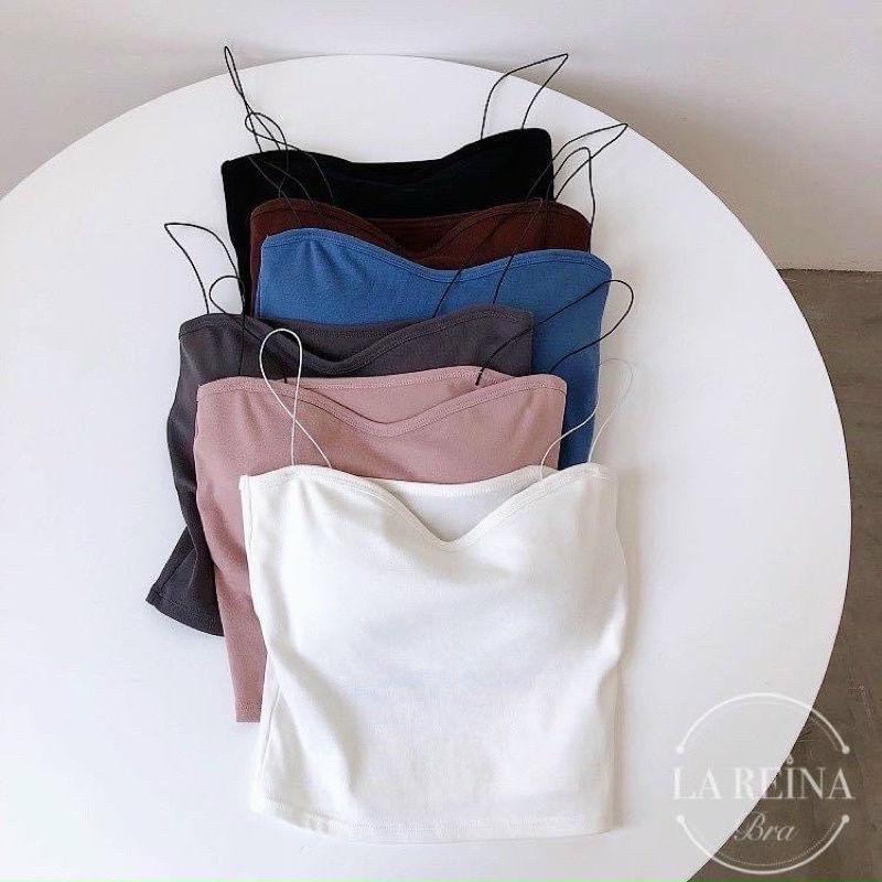 bra dây mảnh sợi bún cotton siêu co giãn 5502