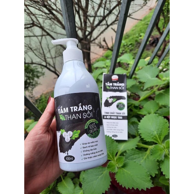 Sữa tắm than sồi