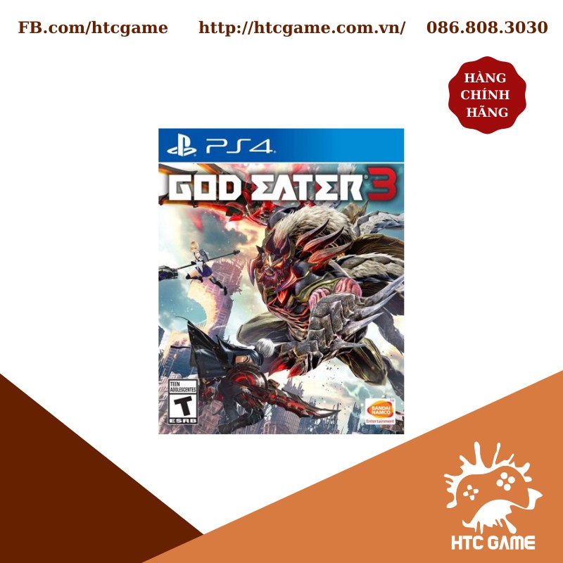 Đĩa game GOD EATER 3 dành cho máy PS4 / PS5