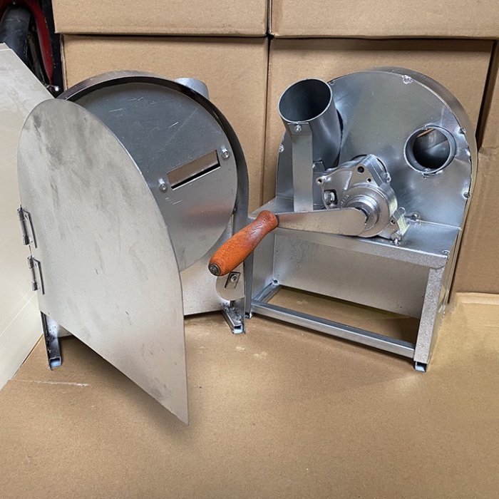 Máy thái hành, tỏi, củ quả quay tay Loại 1 có nắp sau